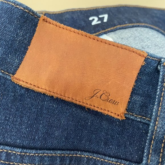 J. Crew Jeans High Rise Classic Straight Size 27 NEW Stretch Denim - Picture 10 of 11